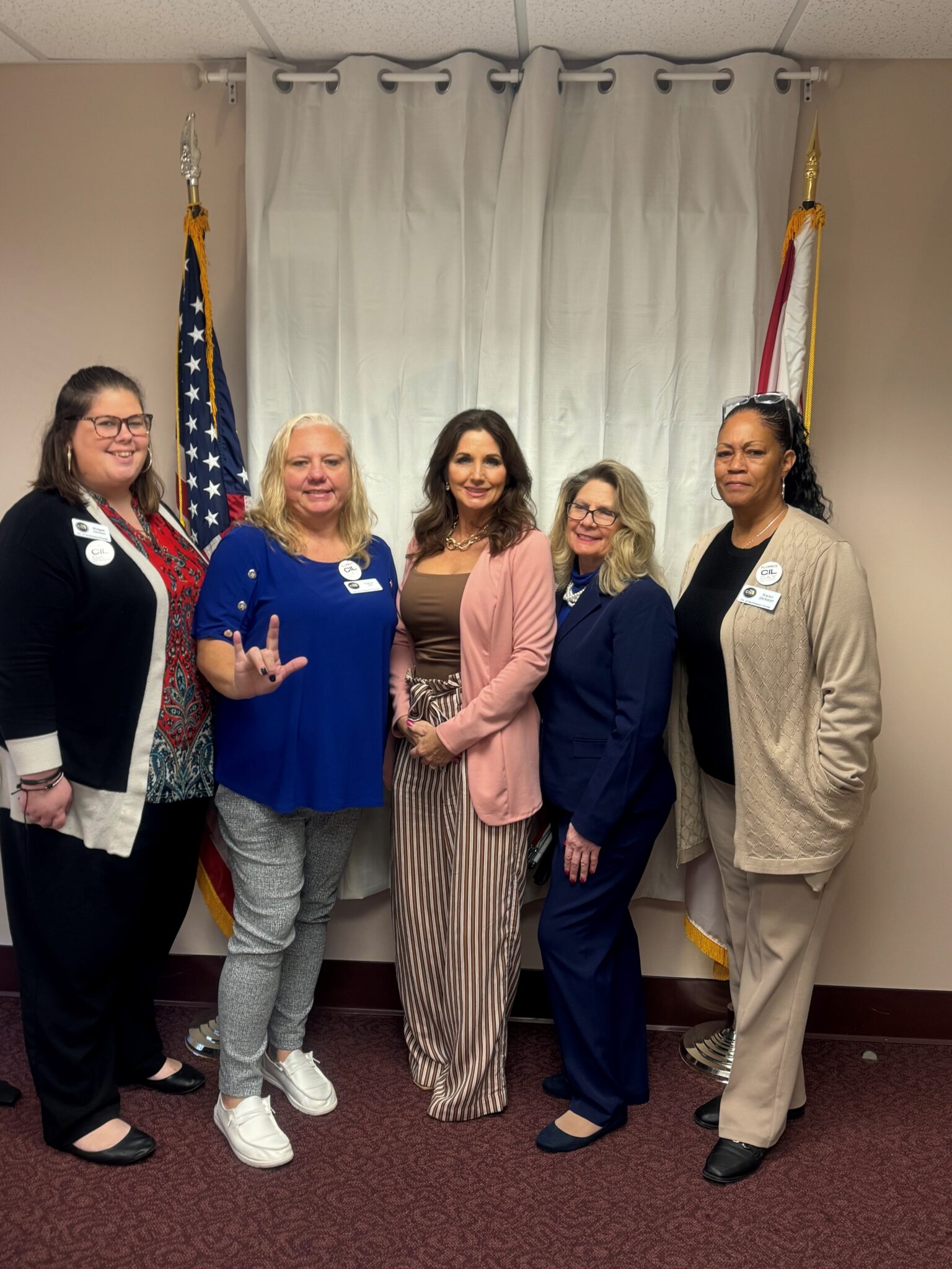 Rep. Michelle Salzman (Escambia) meets with Carolyn Grawi and her team from CIL of Northwest Florida